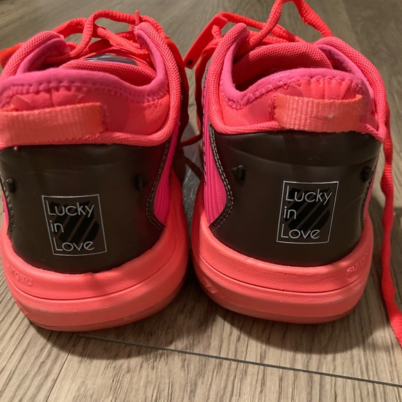 k-swiss hypercourt supreme lucky in love tennis shoes pink size 9 - Picture 6 of 10